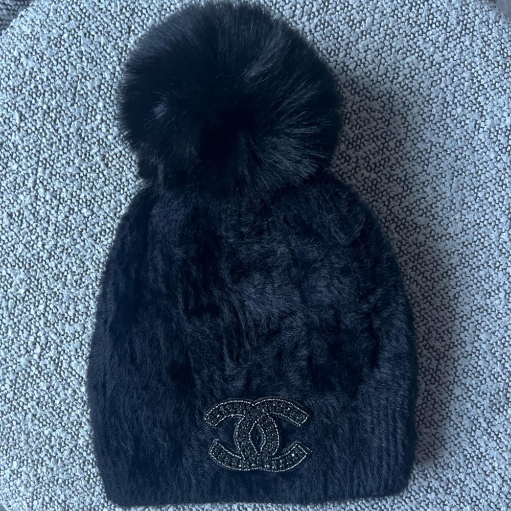 Faux fur Pom Pom Hat